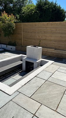 Patio cleaning photo